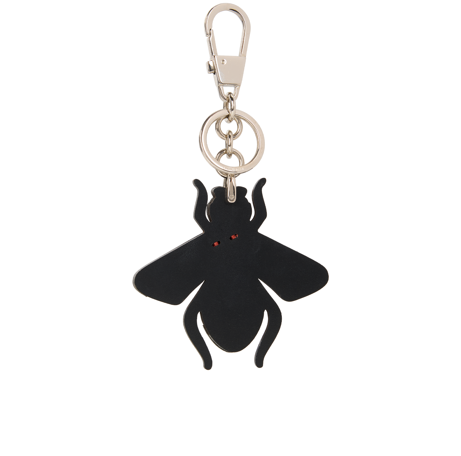 Gucci Bee Key Ring/Bag Charm, &pound;110, Accessories, Black/Brown, Leather, Back view